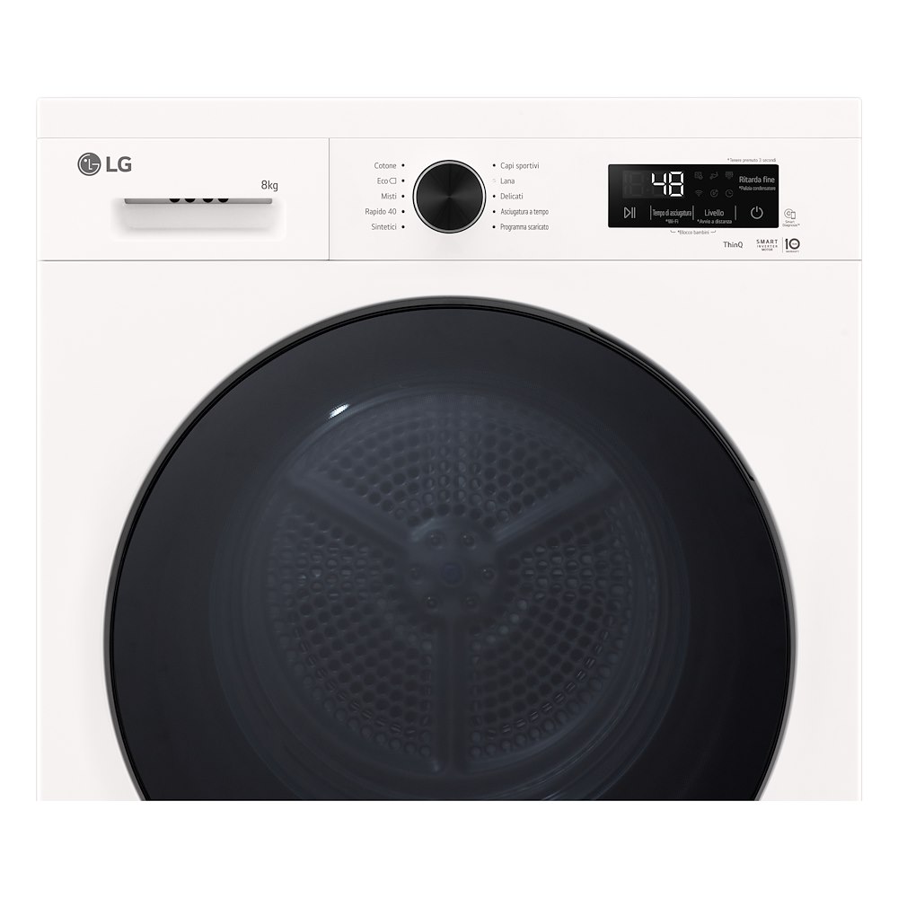 LG RNX1008NWB - Wärmepumpentrockner 8 kg WiFi