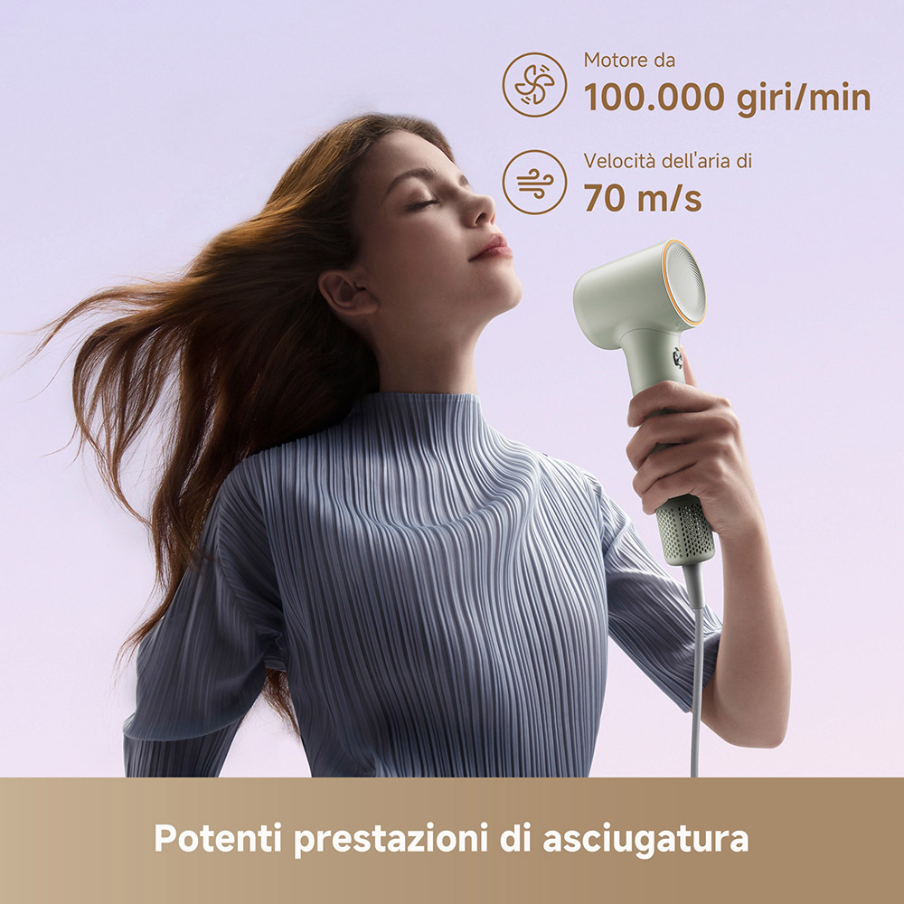 Dreame MINIFLOWGREEN - Mini Flow Haartrockner Grün