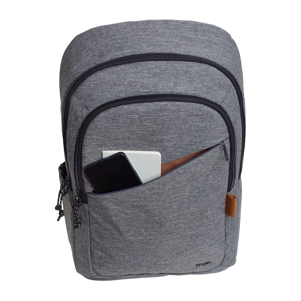 TRUST 24981 - Ökologischer Rucksack für Laptops bis 16 Zoll