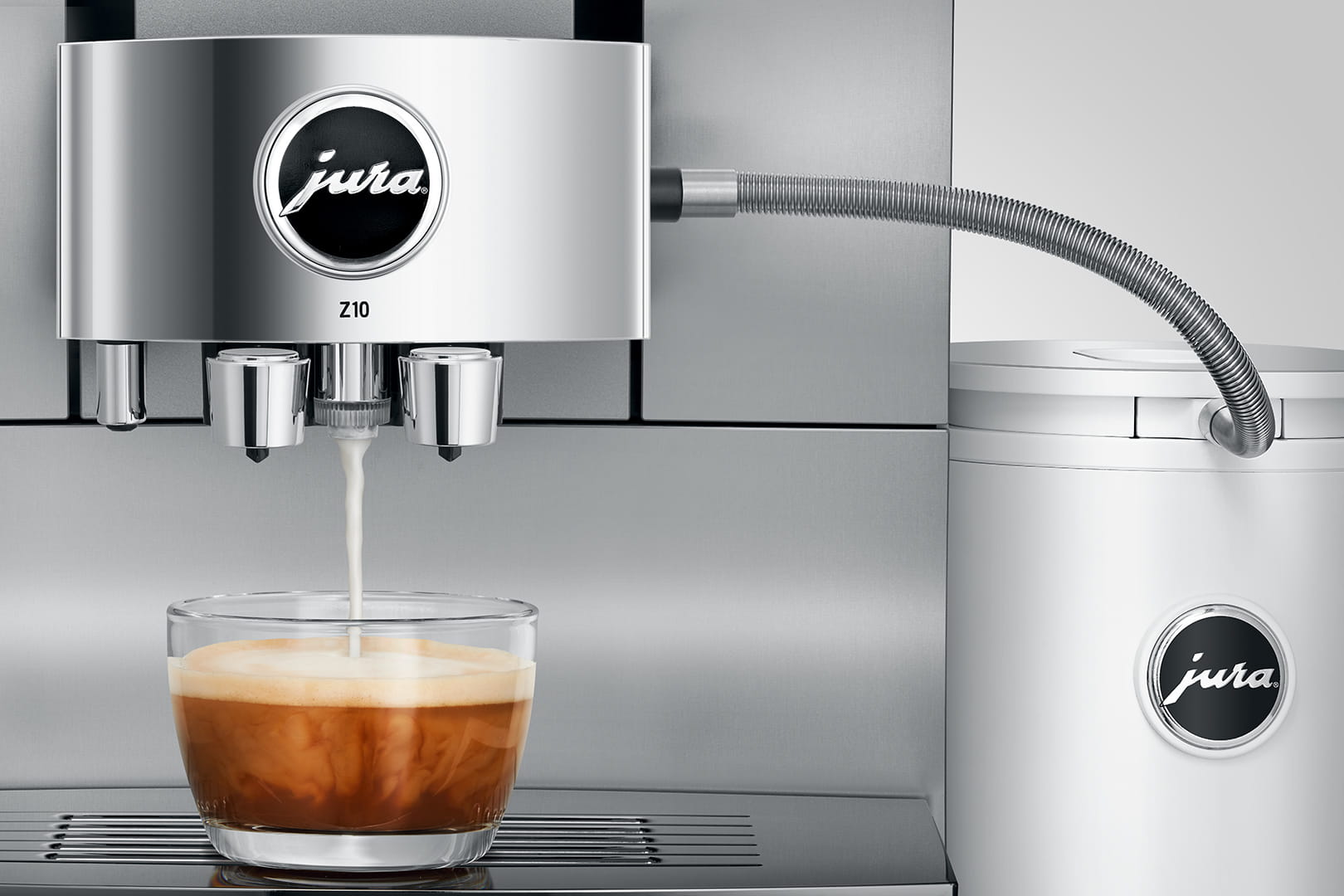 JURA Z10ALUMINIUMWHITE - Kaffeevollautomat Aluminium White