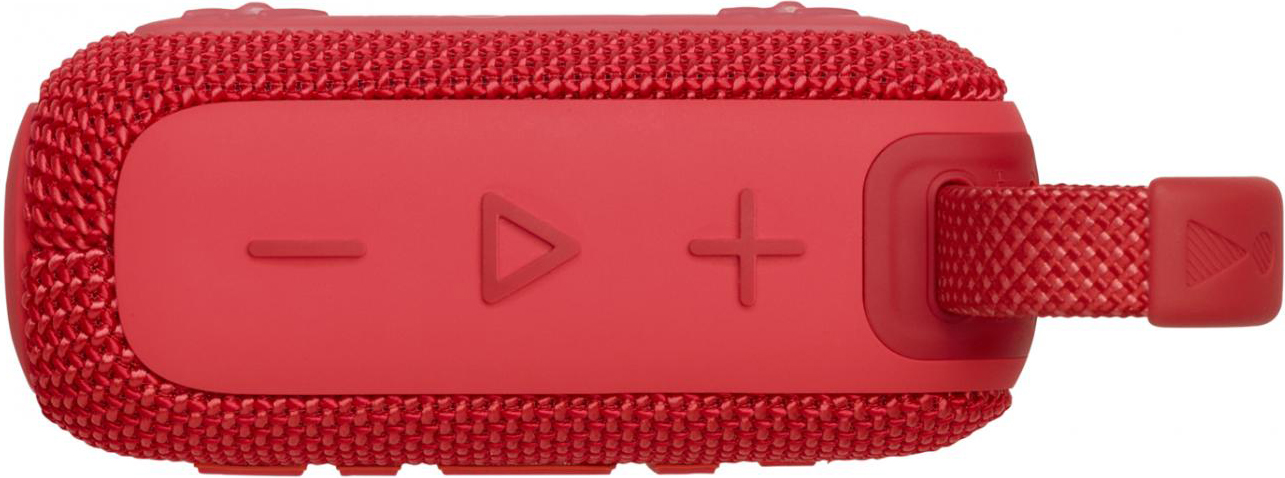 JBL JBLGO4RED - Go 4 Tragbarer Bluetooth-Lautsprecher Rot