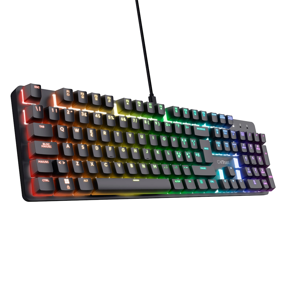 TRUST 25677 - Trust GXT 871 Mechanische Gaming Tastatur