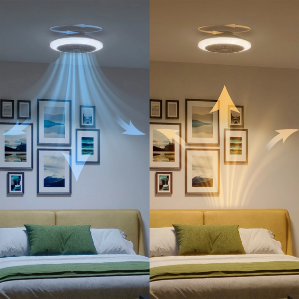 Philips 929004782201 - Deckenventilator Amigo RGB