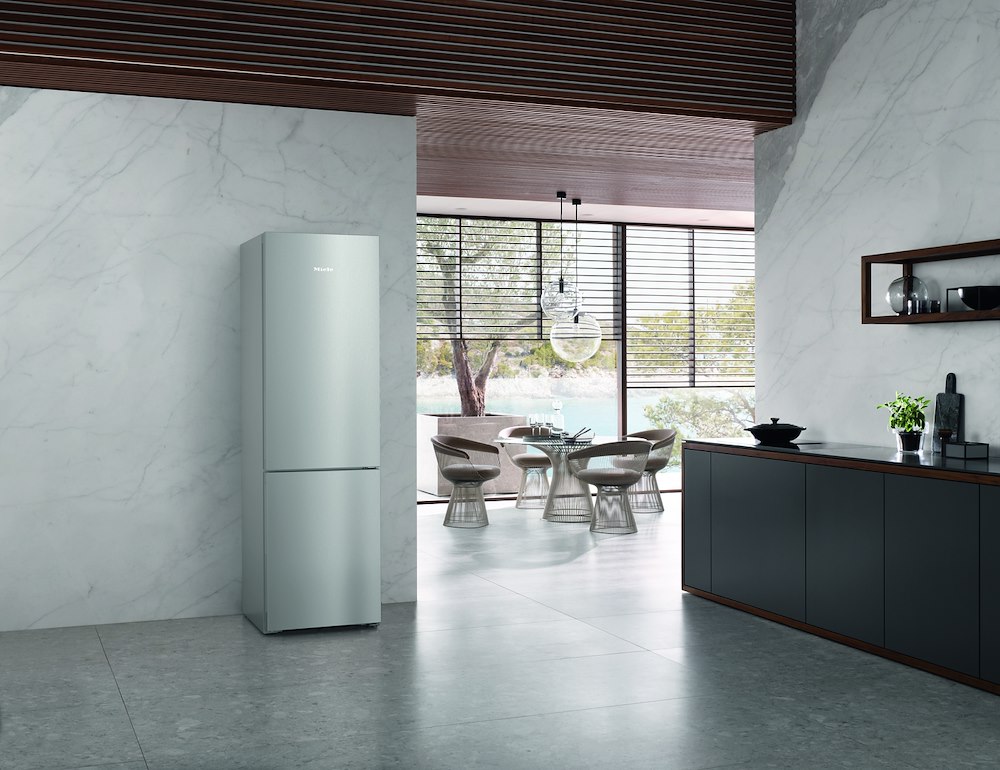 MIELE KFN4395BDEL - Kühlschrank Frei Silber