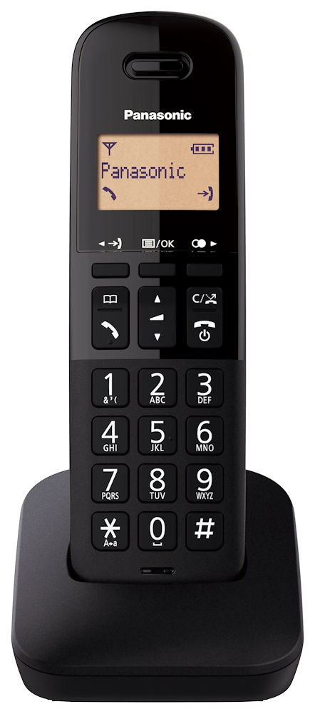 PANASONIC KXTGB610JTB - Cordless Telefon mit speicherbarer Nummer