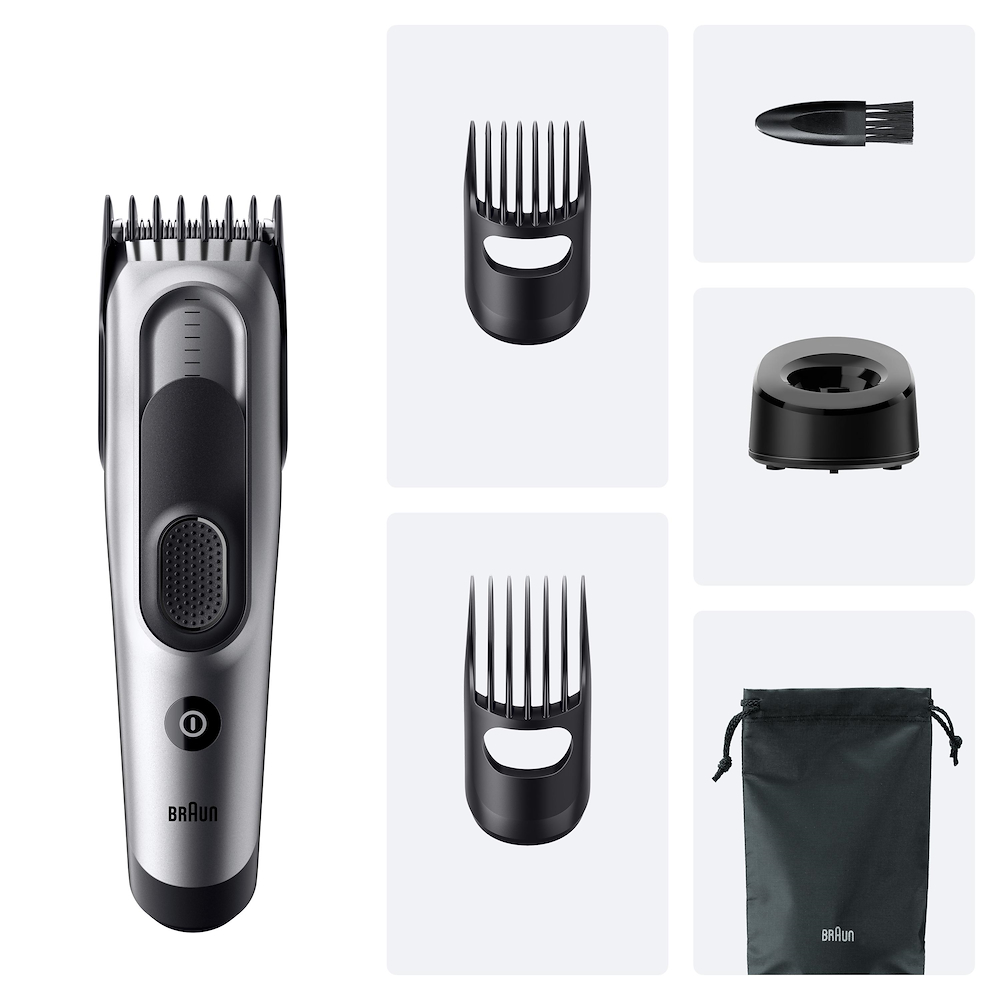 BRAUN HC7590 - Braun Haarschneider Serie 7 mit Styling-Set