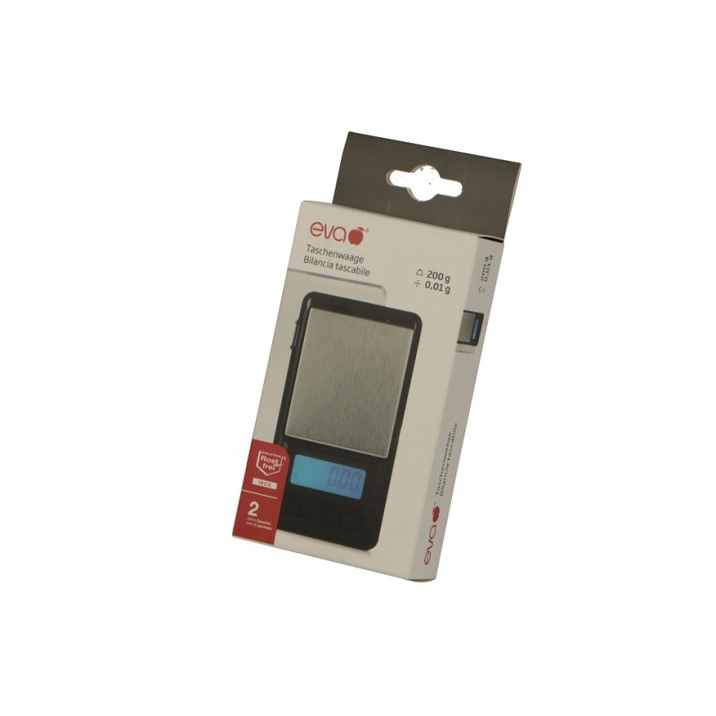 EVA  - Digitale Taschenwaage 200g/0.01g