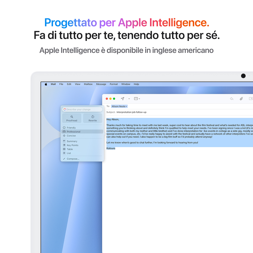 APPLE MWUF3TA - iMac 24'' 4.5K M4 8-Kern Blau