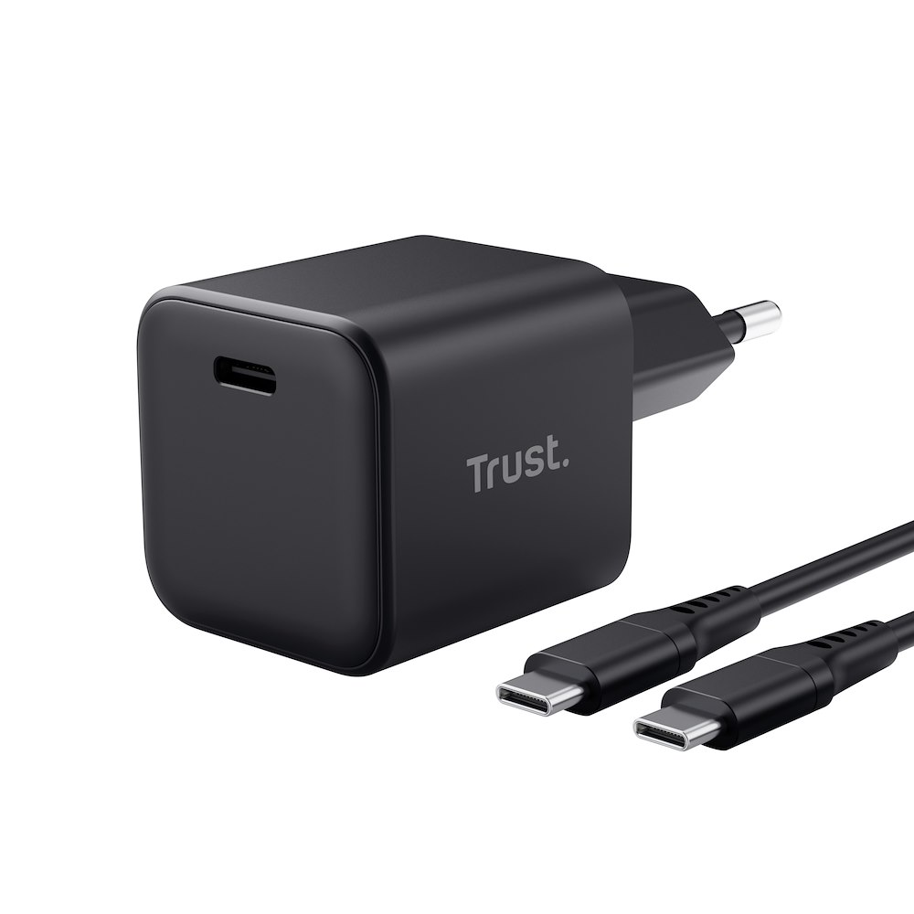 TRUST 26046 - Ultra-kompakter USB-C 65W Ladegerät
