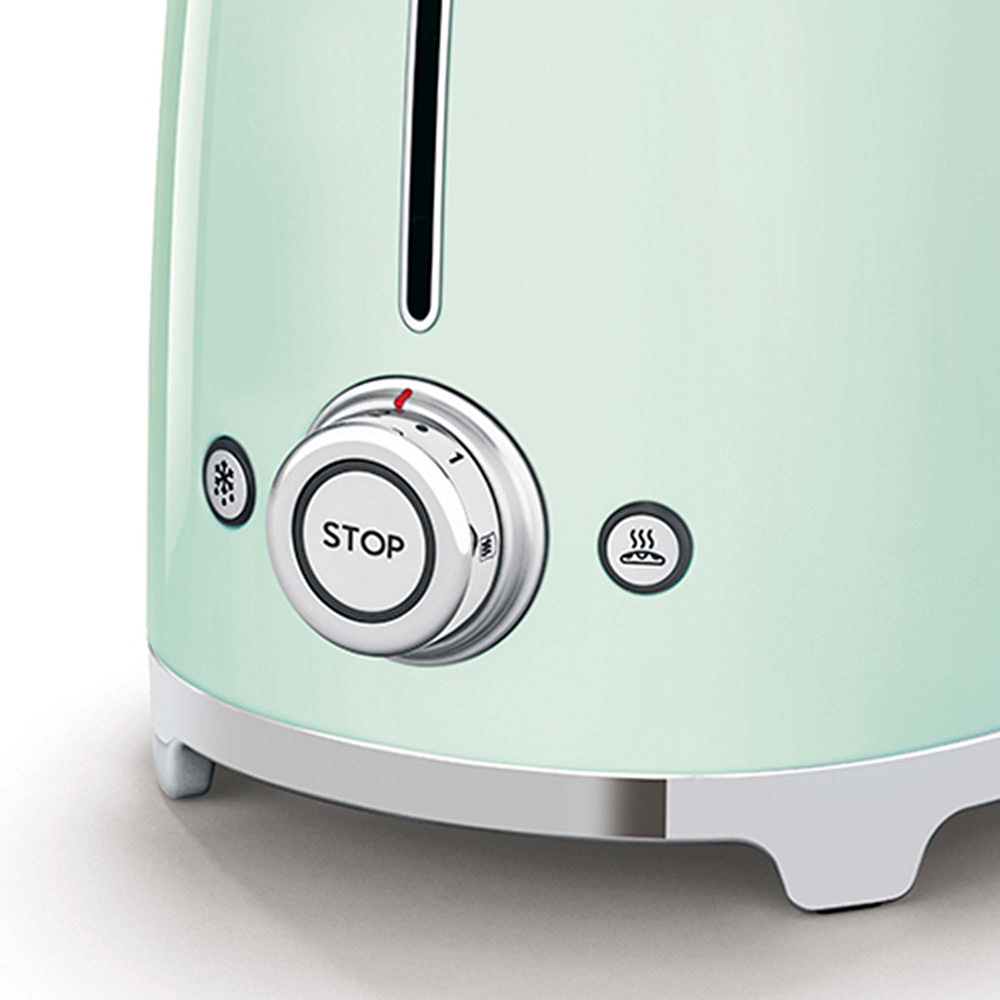 SMEG TSF01PGEU - Toaster im 50s Style Grün