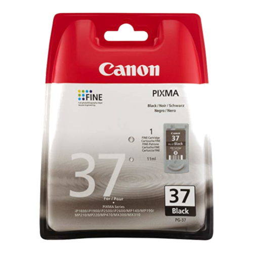 CANON 2145B008 - Canon PG-37 Tintenpatrone Schwarz