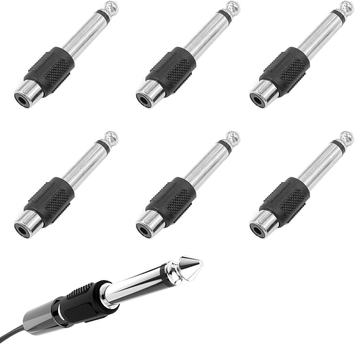 ESPO Adapter 6,35 mm Mono-Klinkenstecker