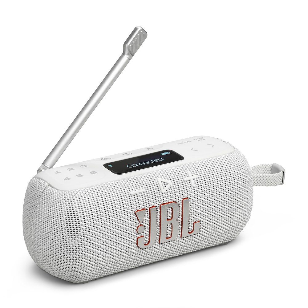 JBL JBLTUNER3WHT - Tragbares DAB/DAB+ Radio Weiß