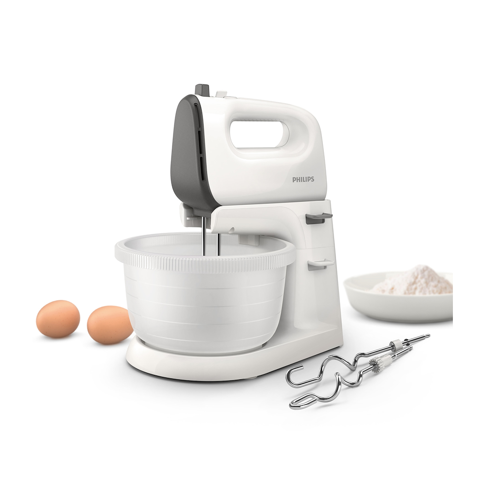 PHILIPS HR3745 - Philips HR3745 450W Handmixer mit Schüssel