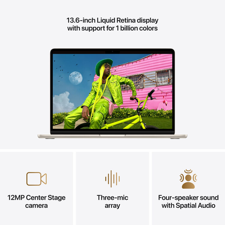 Apple Z1L31630ITCTO - MacBook Air 13,6" M5 Starlight