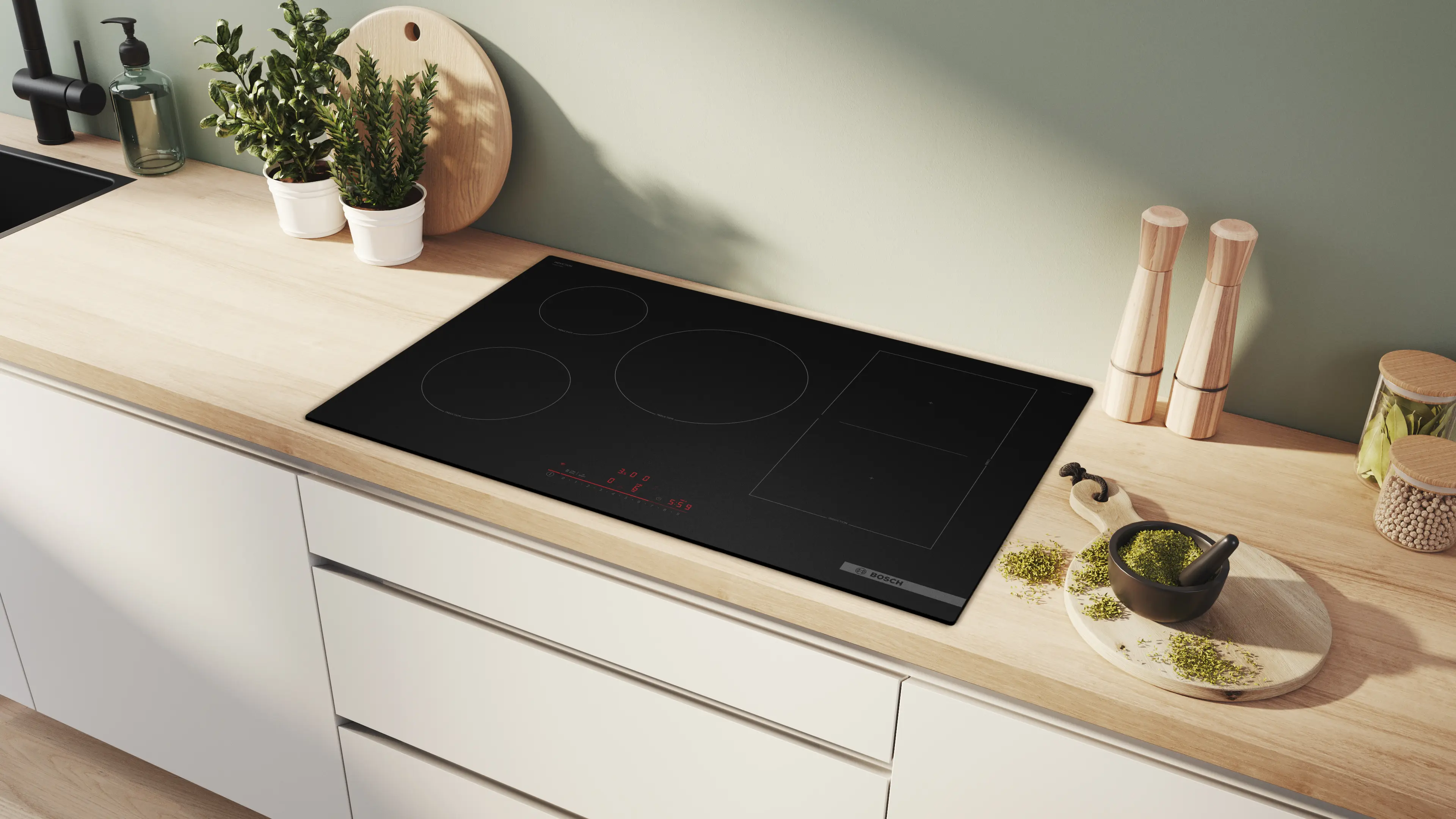 Bosch PVW81CHB1E - Serie 6 Induktionskochfeld 80 cm