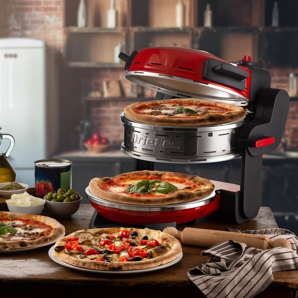 ARIETE 927 - Ariete Doppel-Pizzaofen Pizzeria 927 Rot