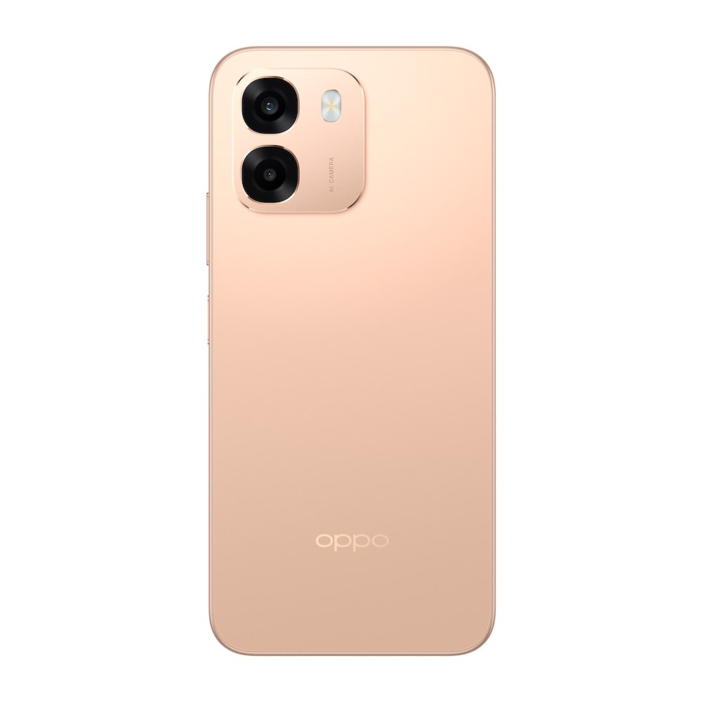 OPPO A65GAURORAGOLD - 5G AI Smartphone mit Doppelkamera 50MP