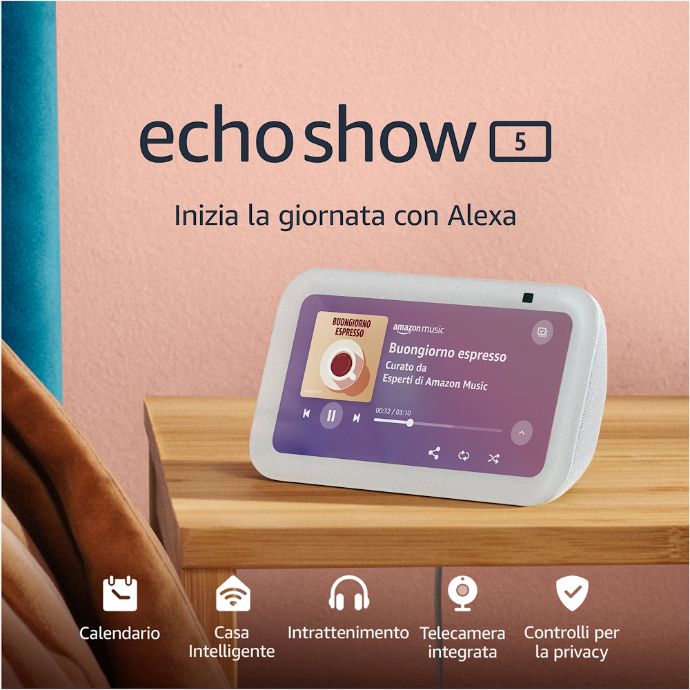 ECHO ECHOSHOW53GENWHITE - Amazon Echo Show 5 (3. Generation) Weiß