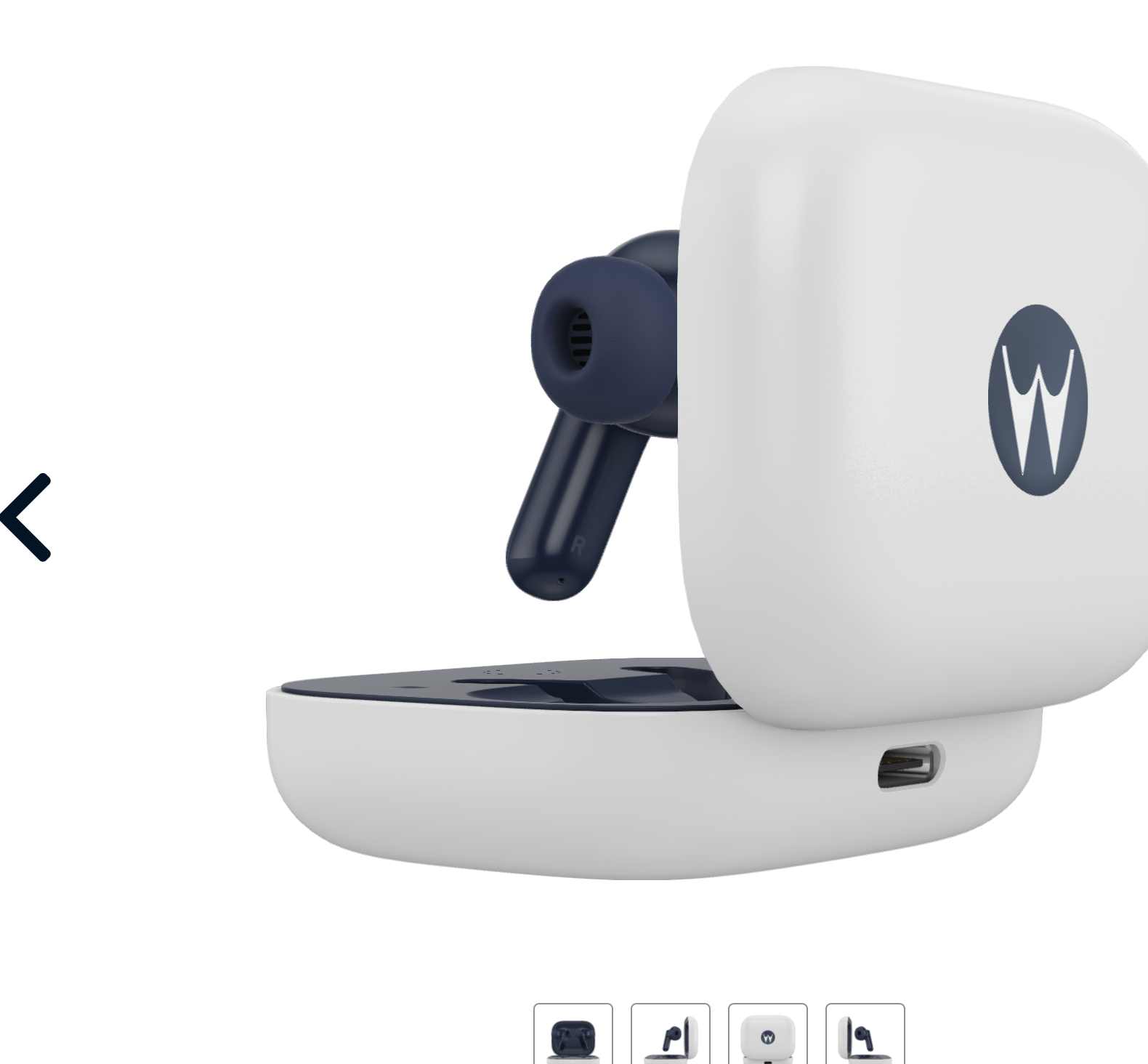 Motorola MOTOBUDSSTARLIGHTBLUE - Kabellose In-Ear-Bluetooth-Kopfhörer