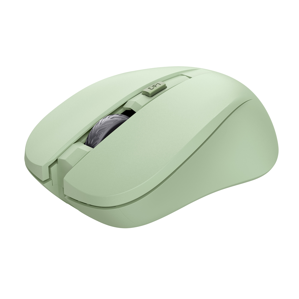 TRUST 25042 - Trust Mydo lautloser grüner Wireless-Maus