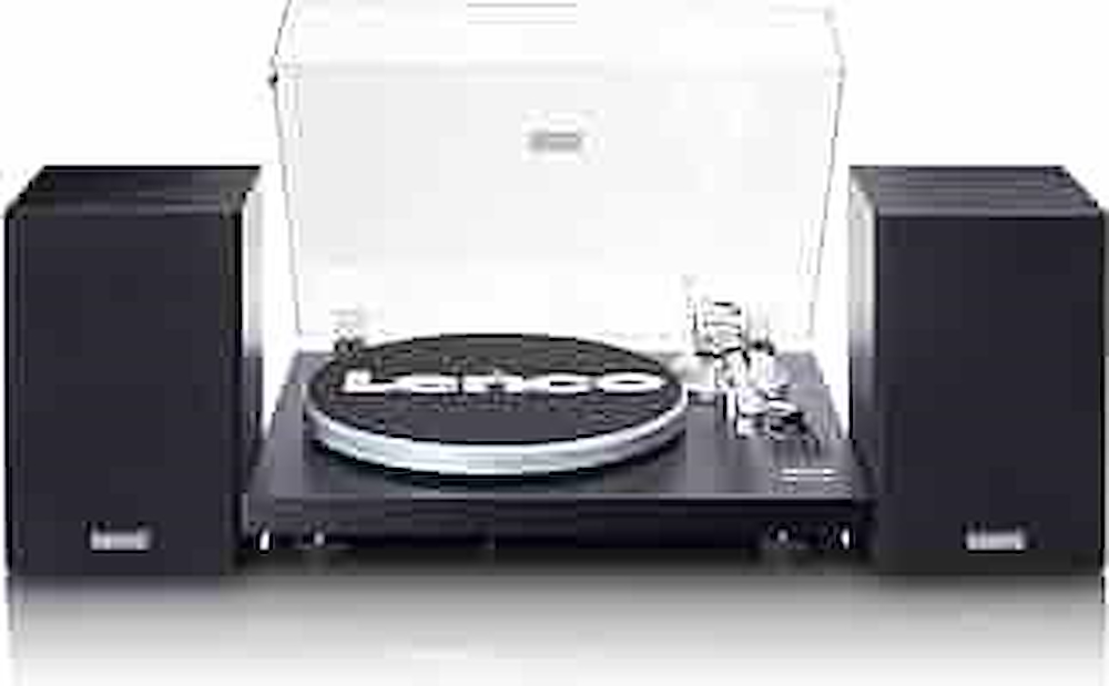 LENCO LS-500 BK - Bluetooth-Plattenspieler 30W