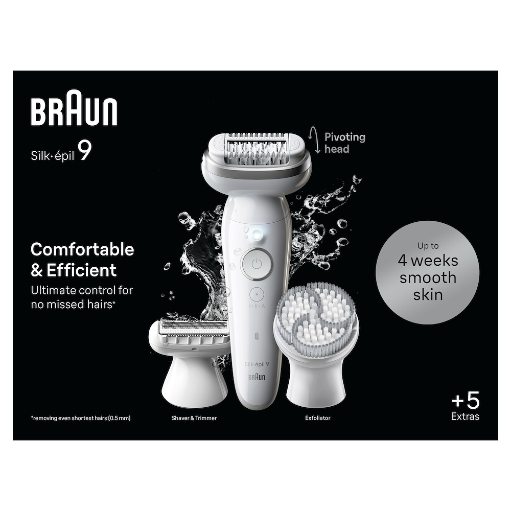 BRAUN SES9061 - Silk-épil 9 Damenepilator