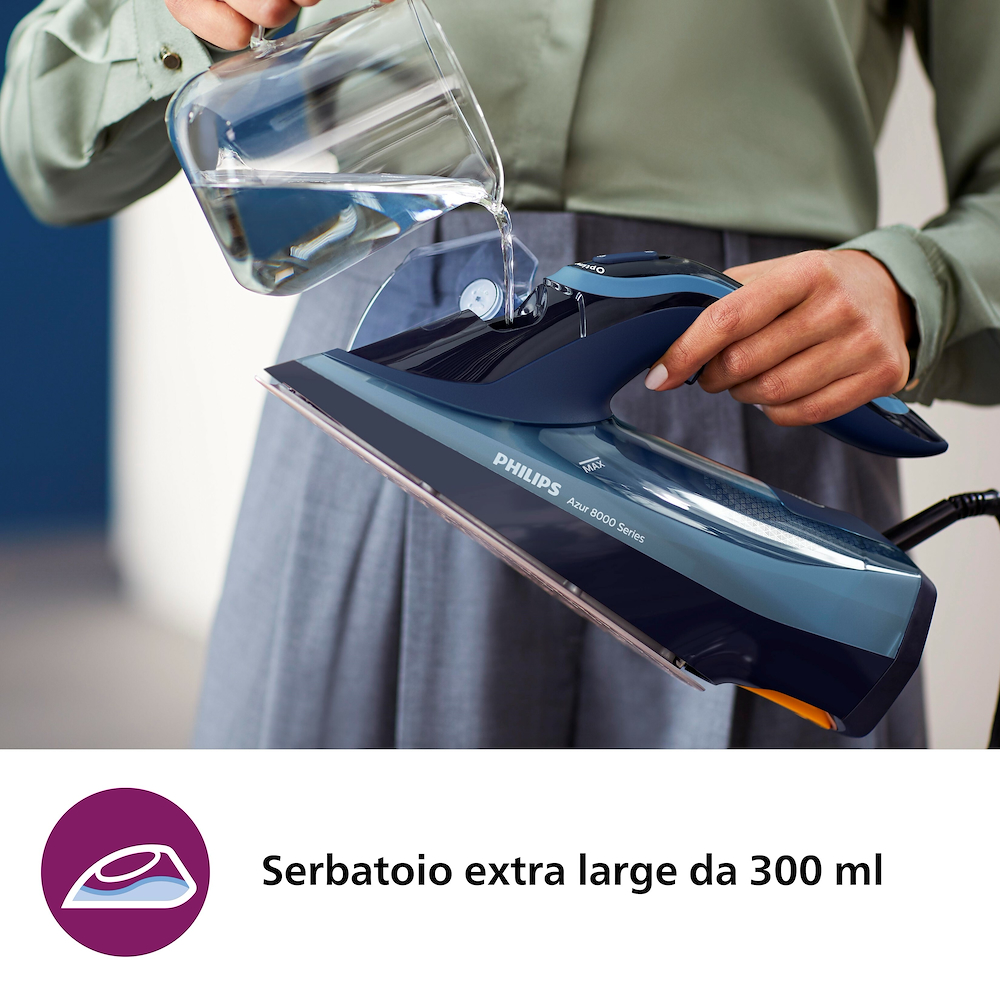 PHILIPS DST8020 - Dampfbügeleisen 3000W mit SteamGlide