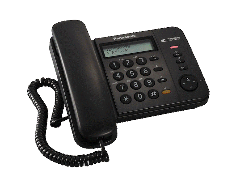 PANASONIC KXTS580EX1B - KXTS580EX1B KXTS580EX1B TEL.C/FILO LCD ANALOG. IDENTIF.CHIAMATE BLACK