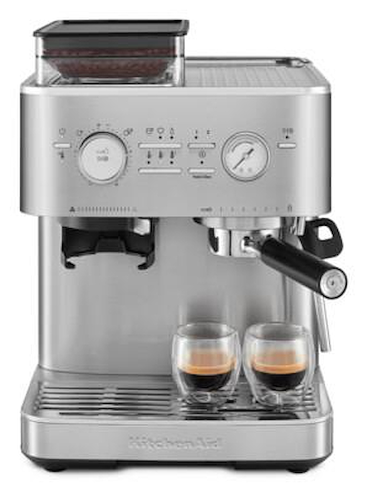 KITCHENAID 5KES6551ESX - Espressomaschine mit Kaffeemühle halbautomatisch