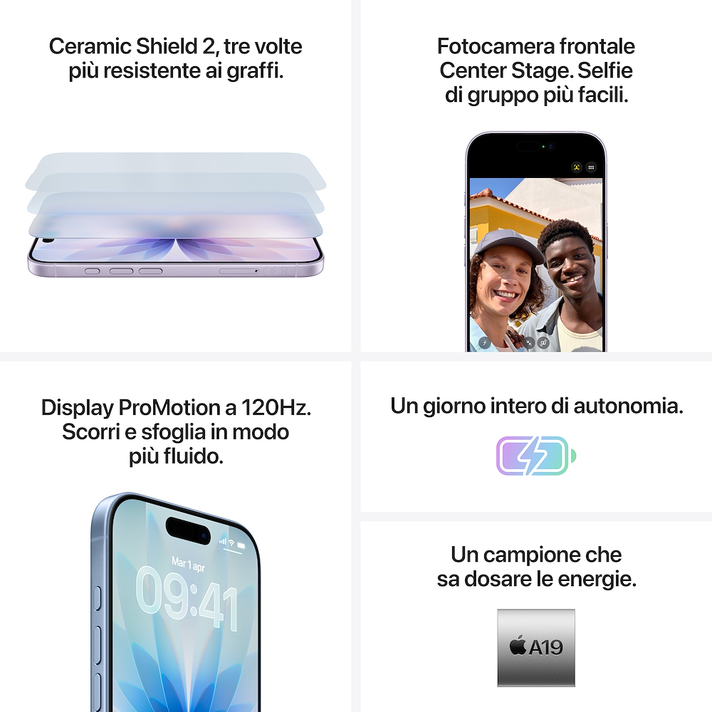 Apple MG6T4QLA - iPhone 17 512GB nebelblau