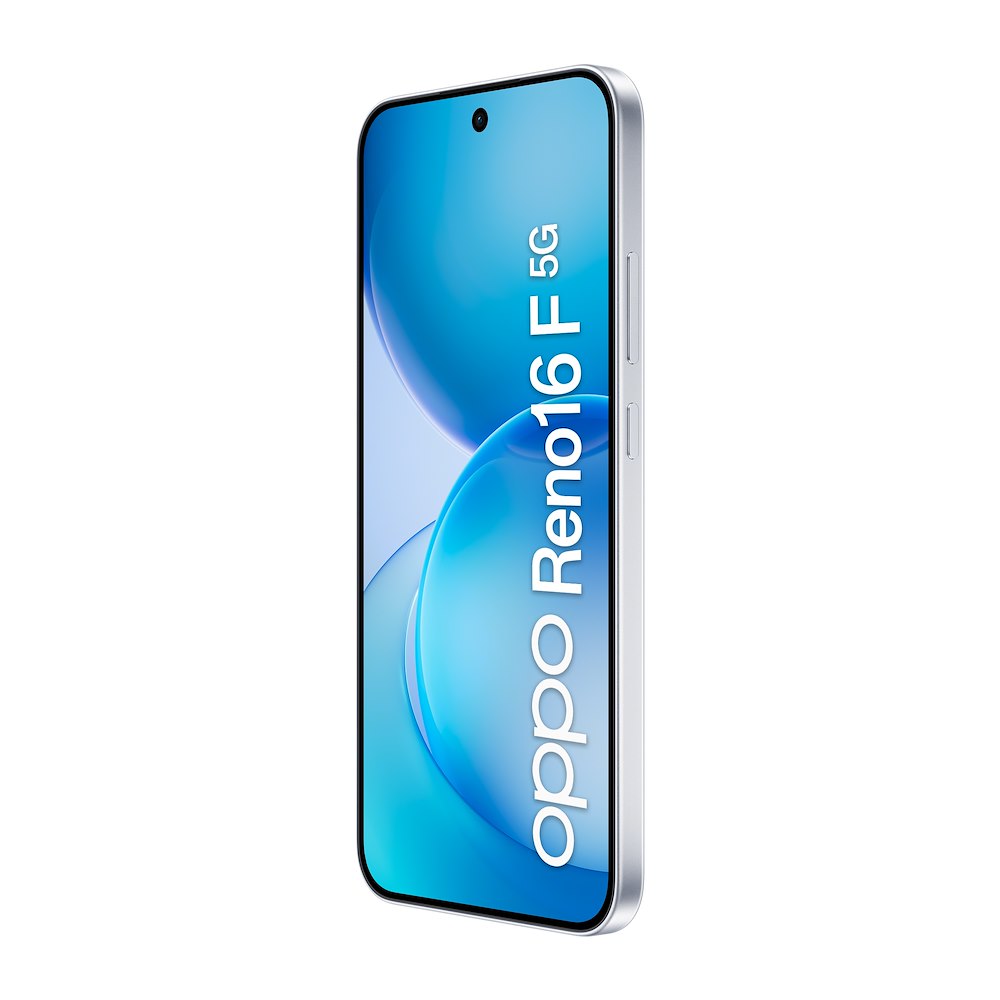 OPPO RENO16F5GPOPWHITE - Smartphone 5G mit Triple-Kamera