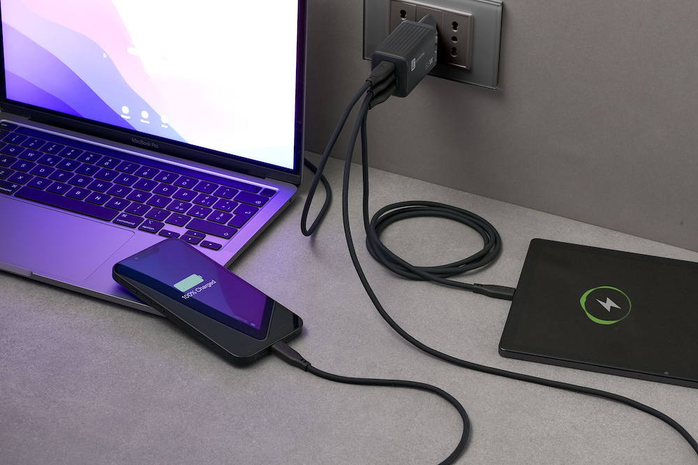 CELLULAR LINE ACHUSBGAN3PD65WK - Superschnelles Kompakt Ladegerät 65W