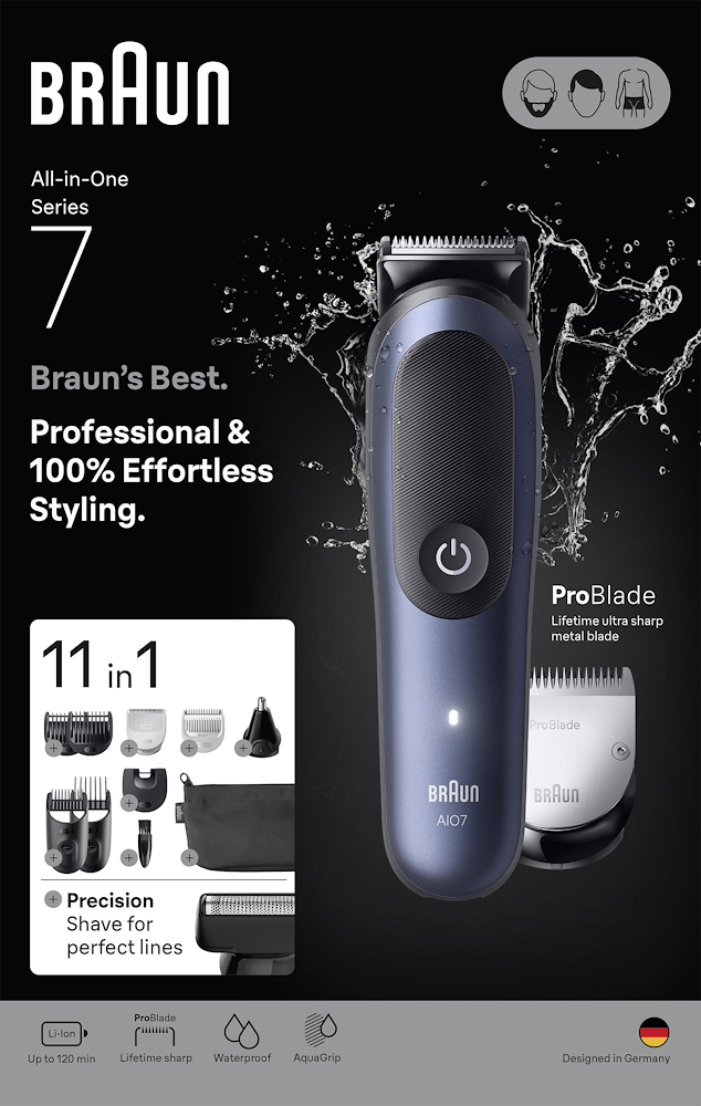 BRAUN AIO7540 - Braun 11in1 All-in-One Rasierer Series 7