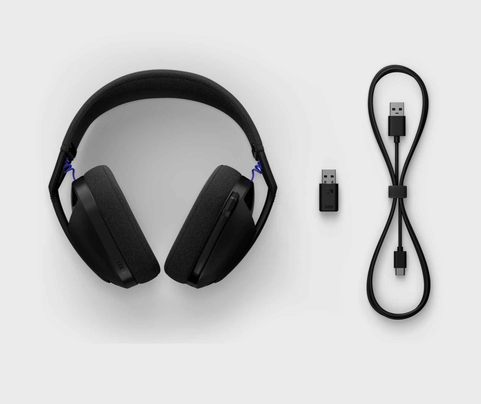 Logitech 981001563 - G321 Lightspeed Gaming-Headset Schwarz
