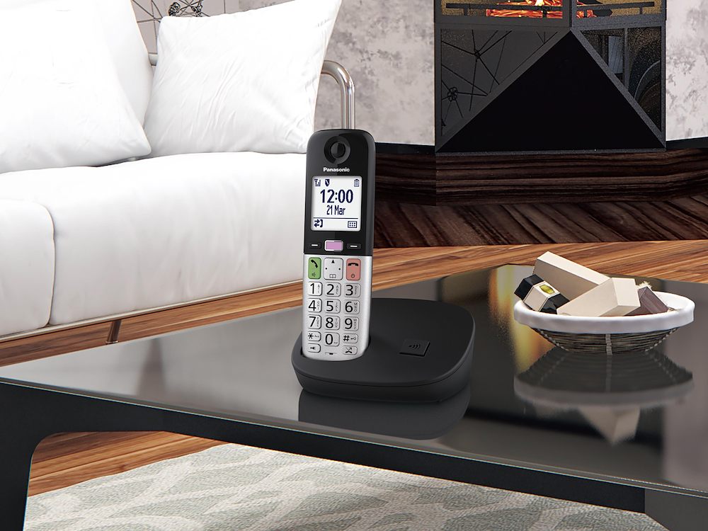 PANASONIC KXTGU410EXB - Vereinfachtes digitales Schnurlostelefon