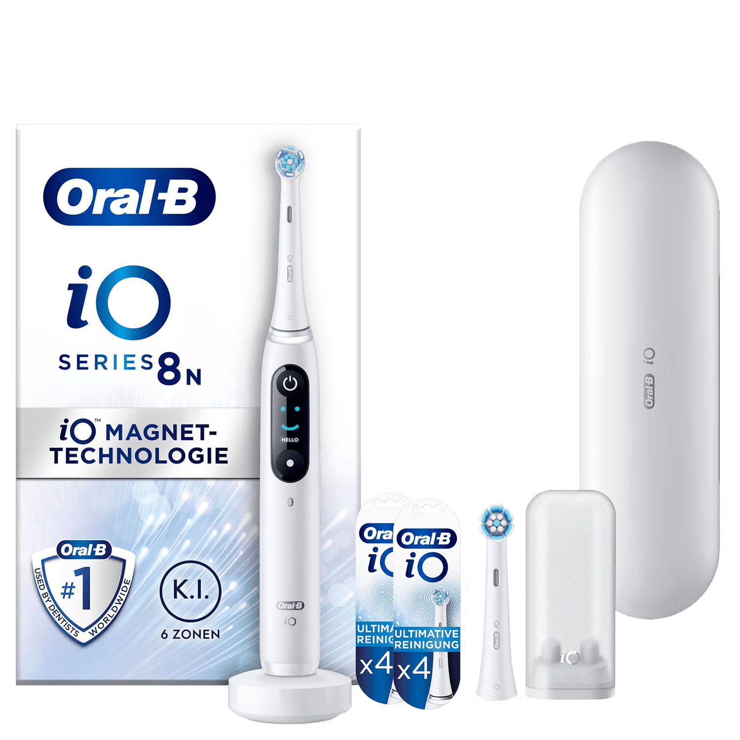 ORAL-B AA34397 - Oral-B iO Series 8N Elektrische Zahnbürste Weiß