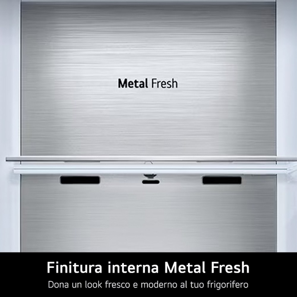 LG GBBS323CEV - Kombi Kühlschrank 375LT Schwarz