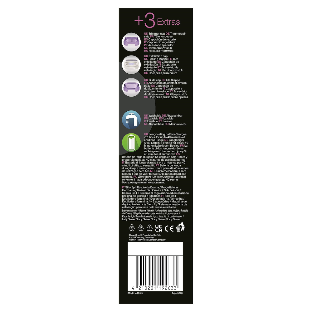BRAUN LS5560 - Braun Silk-épil LS5-560 Damenrasierer