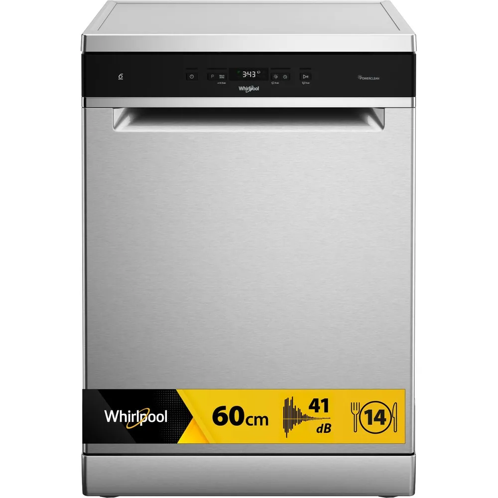 Whirlpool WH7FA14BN7A0X - Freistehende Geschirrspülmaschine 60 cm
