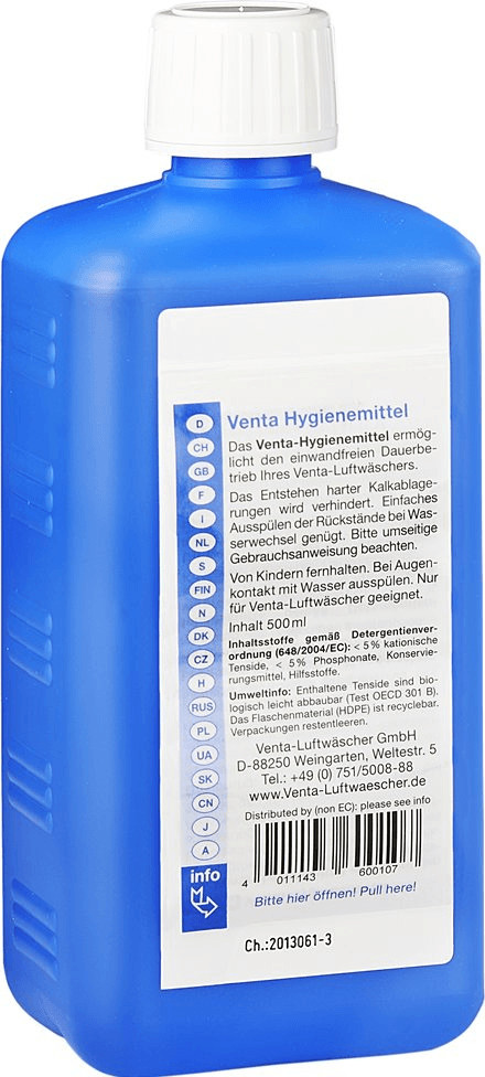 VENTA F2224 - Hygienemittel 500 ml für  Luftwäscher