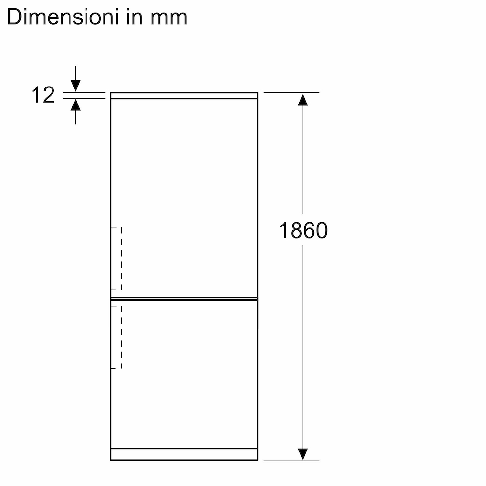 BOSCH KGN367LDF - Kombikühlschrank 186x60cm Klasse D