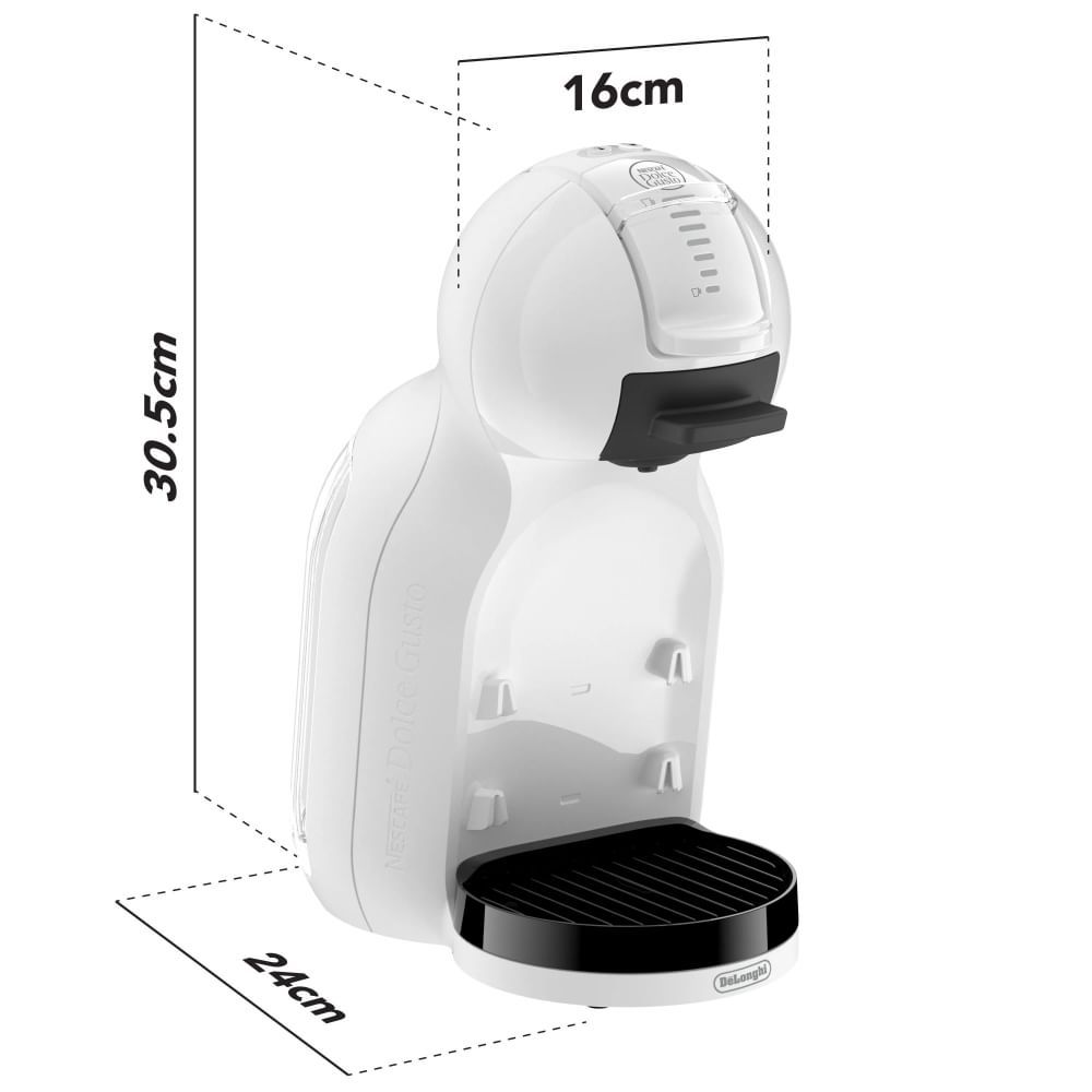 De'Longhi EDG335W - Dolce Gusto Mini Me Kapselmaschine