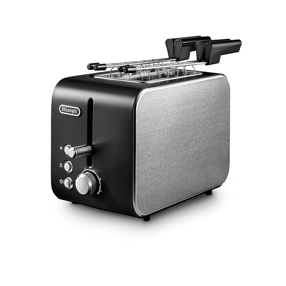 DE LONGHI CTX2203BK - De'Longhi CTX 2203.BK 2-Scheiben-Toaster