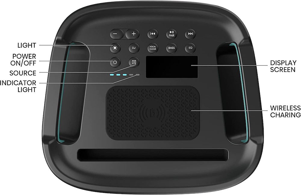 HISENSE PARTYROCKERONE - Party Rocker One Bluetooth-Lautsprecher