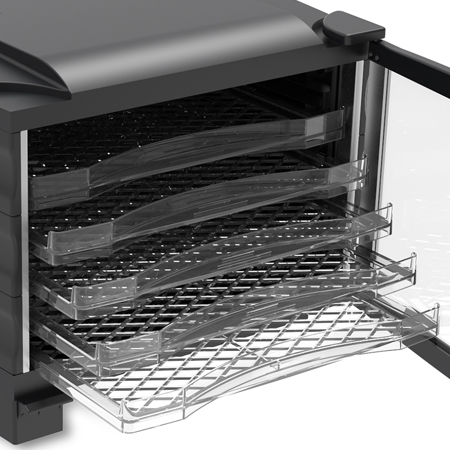 RGV 110831 - Digitaler Dörrgerät mit sechs Fächern