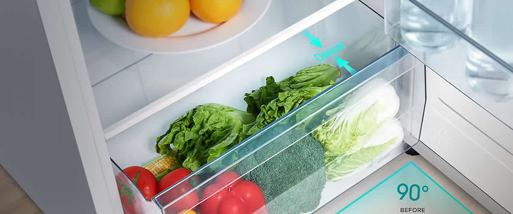 HISENSE RT267D4ABE - Hisense Kühlschrank mit Doppeltür 206L