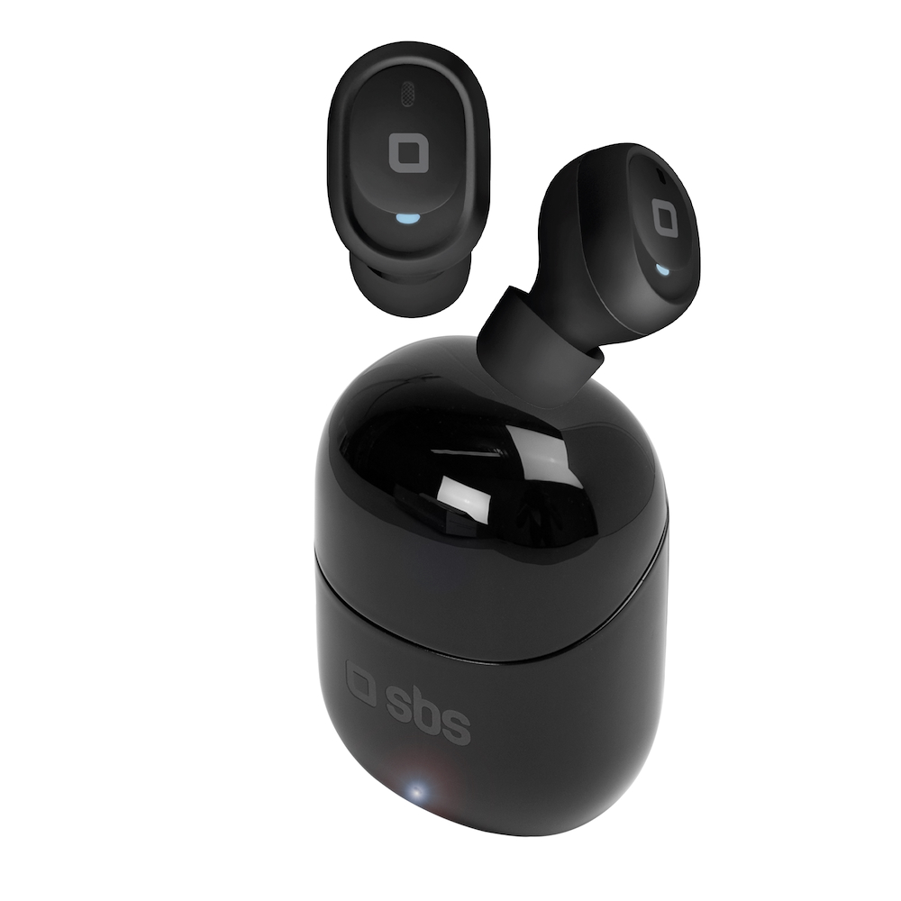 SBS TEEARTWSBT490K - TWS BT490 Mini Bluetooth In-Ear-Kopfhörer Schwarz
