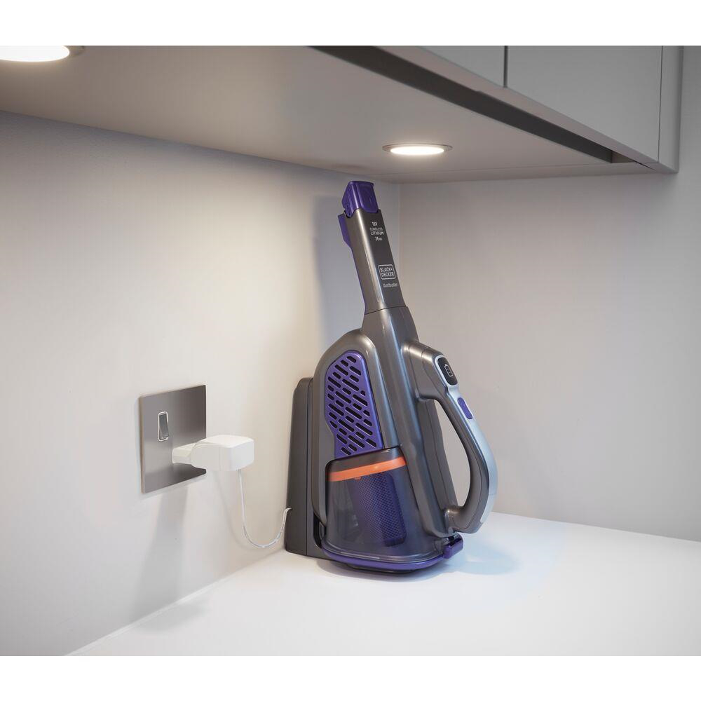 BLACK+DECKER BHHV520BFP - 18V Akku-Handstaubsauger für Tierhaare