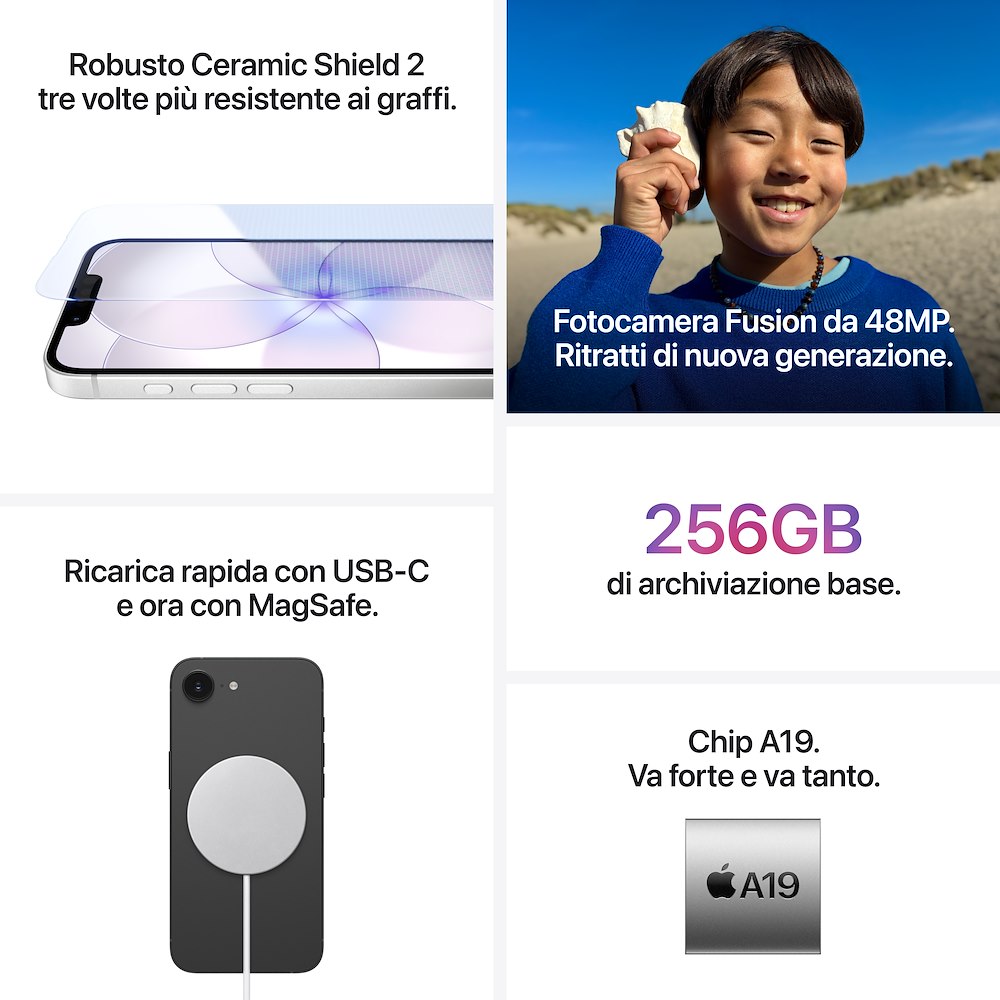 APPLE MHRW4QLA - iPhone 17e 256GB weiß